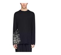 Adidas, Homme, Tops, Noir, Taille: M Gfx Long Sleeve T-Shirt