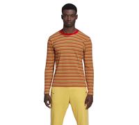 Adidas, Homme, Tops, Orange, Taille: S Tee-shirt à Rayures Wales Bonner Collaboration