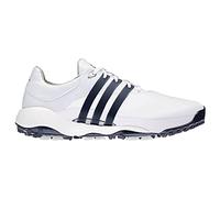 adidas Homme Tour360 Infinity Chaussure de Golf, Blanc/Bleu Marine/argenté, 42 2/3 EU