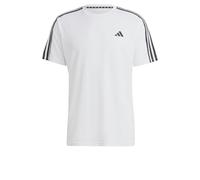 adidas Homme Train Essentials 3-Stripes Training Tee, White/Black, L
