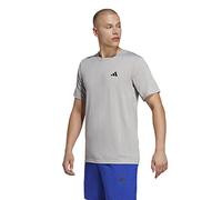 adidas Homme Train Essentials Comfort Training Tee, Medium Grey Heather/White/Black, S