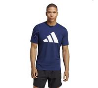 adidas Homme Train Essentials Feelready Logo Training Tee, Dark Blue/White, XXL
