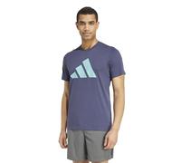 adidas Homme Train Essentials Feelready Logo Training Tee, Shadow Navy/Mint Ton, L