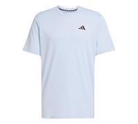 Adidas Homme Train Essentials Feelready Training Tee, Glow Blue/Black, M