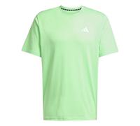 Adidas Homme Train Essentials Feelready Training Tee, Lime Burst/White, L