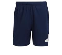 adidas Homme Train Essentials Logo Training Shorts, Dark Blue/White, XL 7 inch