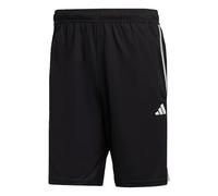 adidas Homme Train Essentials Piqué 3-Stripes Training Shorts, Black/White, S