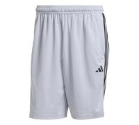 adidas Homme Train Essentials Piqué 3-Stripes Training Shorts, Halo Silver/Black, M