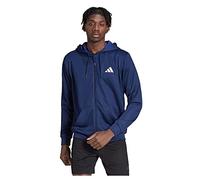 adidas Homme Train Essentials Seasonal Training Full-Zip Jacket, Dark Blue/White, M