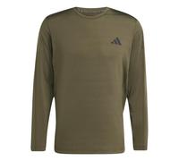 adidas Homme Train Essentials Stretch Long Sleeve T-Shirt, Night Cargo Mel., XL