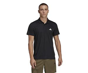 Adidas Homme Train Essentials Training Polo Shirt, Black/White, M