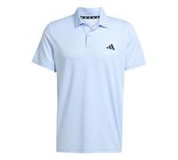 adidas Homme Train Essentials Training Polo Shirt, Glow Blue/Black, L