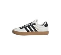 adidas Homme VL Court 3.0 Shoes Chaussures, Off White/Core Black/Gold met, 43 1/3 EU