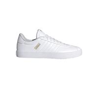 adidas Homme VL Court Shoes, Cloud White/Cloud White/Gold, 45 1/3 EU