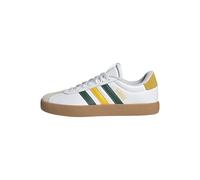 adidas Homme VL Court Shoes, FTWR White/Collegiate Green/Utility Yellow, 42 EU