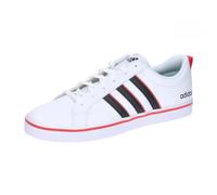 adidas Homme Vs Pace 2.0 Shoes, Cloud White/Core Black/Bright Red, 45 1/3