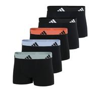 Adidas Hommes Boxers, Pack De 5 - Trunks, Active Flex Coton, Logo