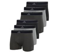 Adidas Hommes Boxers, Pack De 6 - Trunks, Active Micro Flex Éco, Logo, Ei...