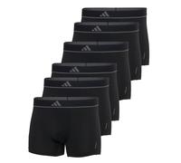 Adidas Hommes Boxers, Pack De 6 - Trunks, Active Micro Flex Éco, Logo, Ei...