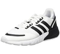 adidas Hommes ZX 1K Boost Baskets, Cloud White/Core Black/Halo Silver, 40 EU