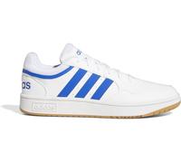 adidas Homme Hoops 3.0 Low Classic Vintage Shoes Chaussures, Cloud White/Royal Blue/Gum, 46 EU