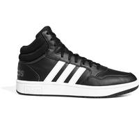 adidas Homme Hoops 3.0 Mid Lifestyle Basketball Classic Vintage Shoes Chaussures, Core Black/Cloud White/Grey Six, 40 EU