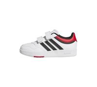 adidas Hoops 4.0 Shoes Chaussures, FTWR White/Core Black/Better Scarlet, 29 EU