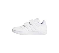 adidas Hoops Lifestyle Basketball Hook-and-Loop Shoes Sneaker, Cloud White/Cloud White/Cloud White, 33 EU