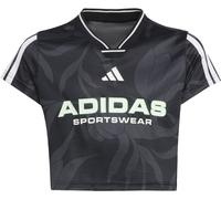 Adidas House Of Tiro Colors Of Football Crop T-Shirt Juniors Noir/Blanc 11-12 ans Female
