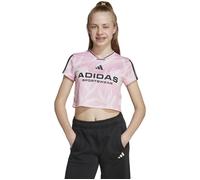 Adidas House Of Tiro Colors Of Football Crop T-Shirt Juniors Rose/Blanc 7-8 ans Female