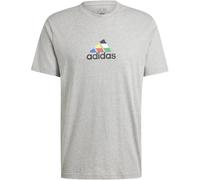 Adidas House Of Tiro Nations Graphic T-Shirt Mens Gry Heather XS Male