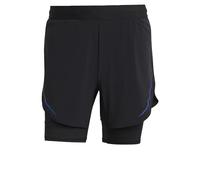 ADIDAS HS7453 HIIT HR 2N1 SHO Shorts Homme Black Taille S 5"
