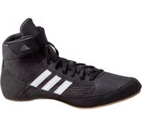 Adidas HVC Havoc Indoor Chaussures de lutte Chaussures d'intérieur noir/blanc AQ3325, Taille:47 1/3 EU