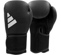 adidas Gants de Boxe Hybrides 25 Unisexes, Noirs, 4 oz EU