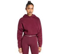 Adidas Hyperglam Cropped Hoodie Femme - Sweats à capuche, Rouge - Taille 44 - Jersey de coton Red 44