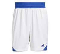 adidas Icon Squad Short de Basketball pour Homme Blanc Taille 4XL Hauteur 7,6 cm