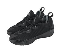 adidas Initiation Core Black Iron Men Basketball Hoopers Shoes Sneakers JR9935