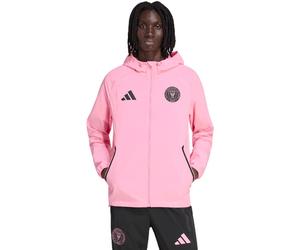 adidas Inter Miami CF Veste tissée de voyage Rose/Noir M