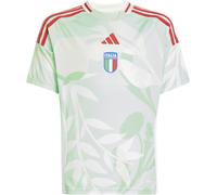 Adidas Italy Away Shirt 2025 Juniors Menthe de Gloire 7-8 Years Male