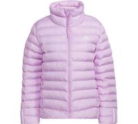 Adidas Itavic Three Stripe Water-Repellent Long Sleeve Bomber Jacket Lilas béatitude 8 (XS) Female