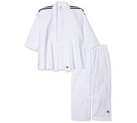 adidas - J350 - Kimono de judo - Mixte - Blanc brillant - Taille: 140
