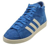 Adidas Jabbar Hi Bleues et Blanches - Baskets de Mode Unisex - 43 1/3 EU