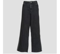 adidas Jeans Adicolor Denim 3-Stripes Track Pants in Noir US 28 / 34