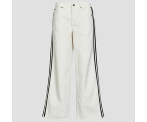 adidas Jeans FIREBIRD TRACK PANT DENIM in Blanc US 28 / 30