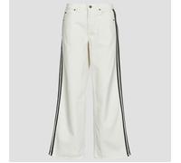 adidas Jeans FIREBIRD TRACK PANT DENIM in Blanc US 29 / 30