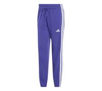 Adidas Pantalon de jogging femme Essentials 3-Stripes à bords-côtes Violet S