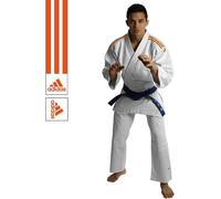 adidas Judo Suit J350 Club blanc/orange-170cm