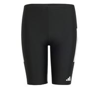 adidas Jungen 3-Stripes Swim Jammers Kids, Black/White, 4-5 Years