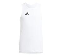 adidas Jungen Adizero Team Singlet Kids, White/Black, 5-6 Years