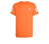 adidas Jungen Boys Club Tennis 3-Stripes T-Shirt, Pure Orange, 11-12 Years